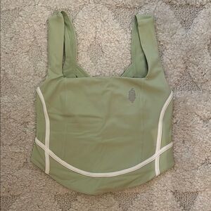 FP Movement by Free People Green Crop Top